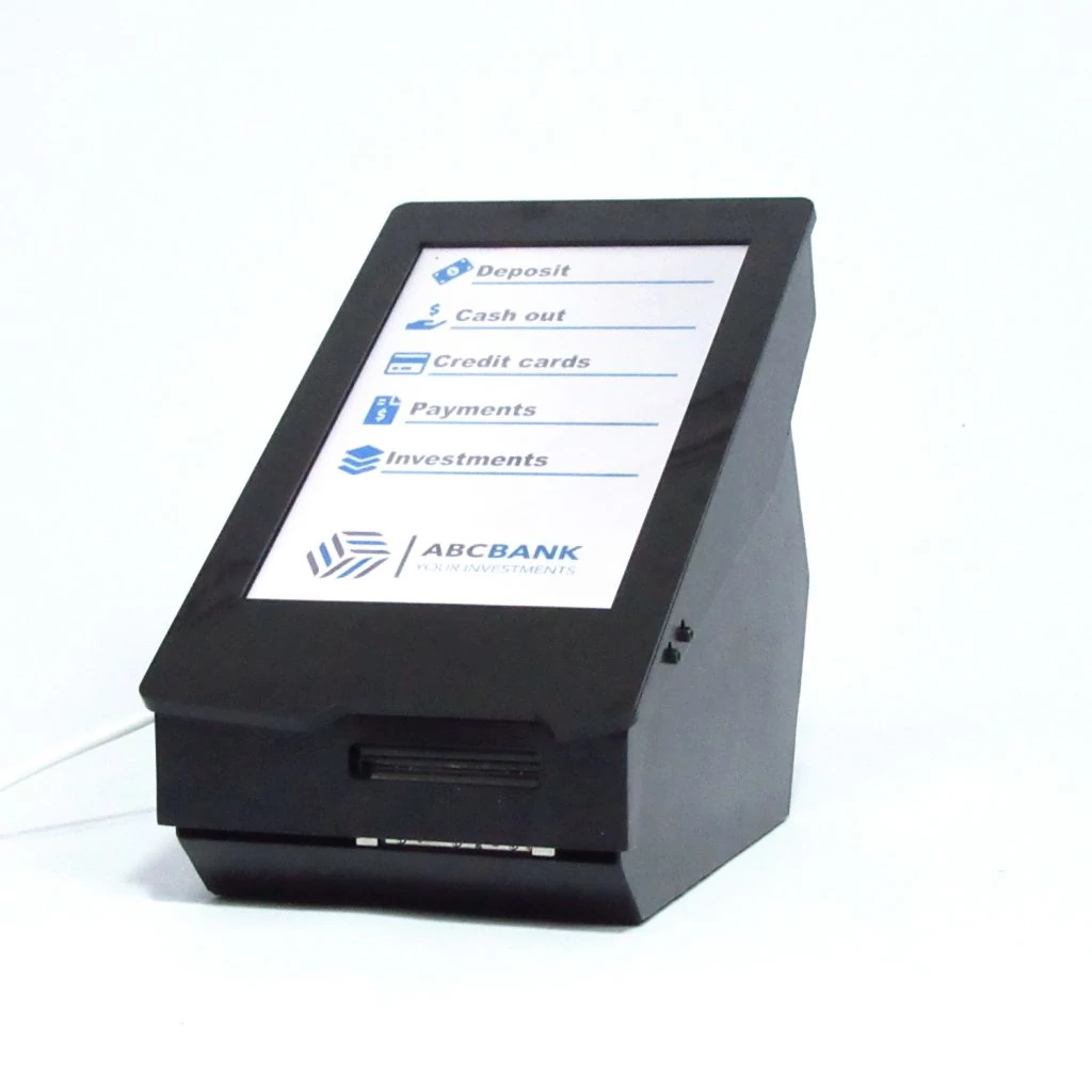 siramatik-masaustu-kiosk-b2plus Q-smart B2 Touch Wifi Sıramatik